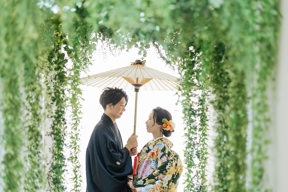 【2月撮影・限定5組】新婦和洋２着＋新郎和洋２着　150カットデータプラン